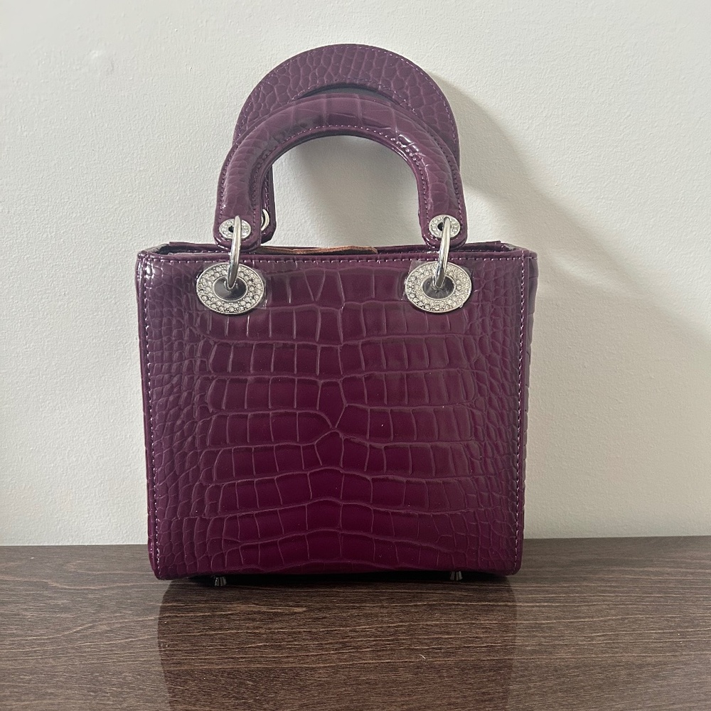 Mini croco bag